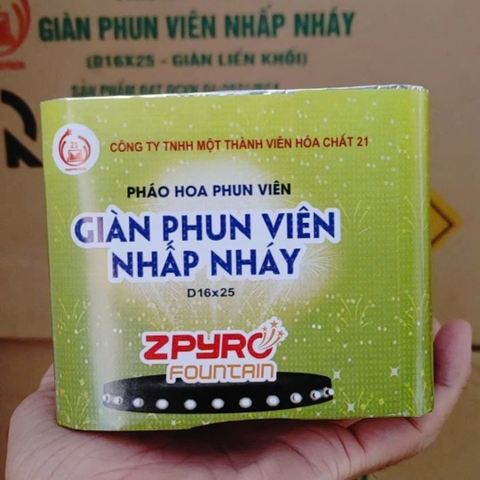 Giàn phun NHẤP NHÁY X25 (Date 7/2025 | Thùng 25c)