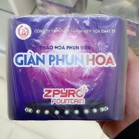 Bỏ mẫu ... Giàn Phun HOA NÉN X25 (Năm 2023)