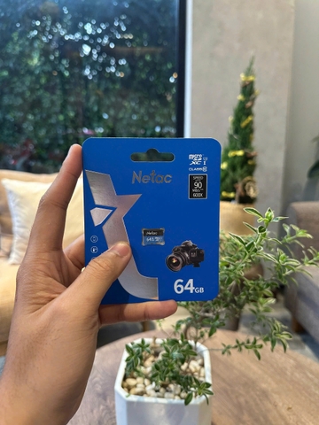 Thẻ nhớ NETAC 64GB - Thẻ nhớ Chính Hãng ✌ NWH | 5 năm