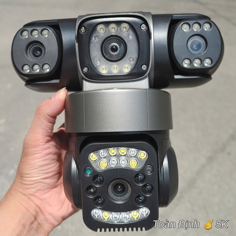 YOOSEE PA40L - Camera Wi-Fi 4 mắt 3 khung hình | Tông màu ĐEN | Vỏ hộp ngẫu nhiên tùy lô | Bảo hành 12 tháng | Thùng 12c