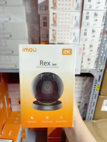 IMOU REX 2D - 2K 3M (Màu đen thực như hình không cần sơn | Hồng ngoại ban đêm 10 mét)