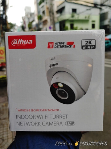 Camera Wifi 3MP DAHUA DH-IPC-HDW1339DA-SW-PV