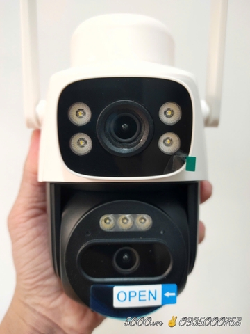 4G Net Solar PTZ Camera O-KAM PRO G622D (Sim 4G, Pin lưu trữ 24h, Tấm NLMT 6.000mAh, chân đế dài, xoay 360 độ , đàm thoại, có màu, thùng 12c)