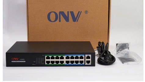 Switch POE 16 Cổng ONV