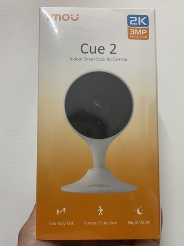 (5) Camera Wi-Fi 3MP IMOU C32 , phong cách Cube (Đàm thoại 2 chiều | Đế nam châm hít sắt cực mạnh | nhận thẻ 512GB | Onvif | H.265)
