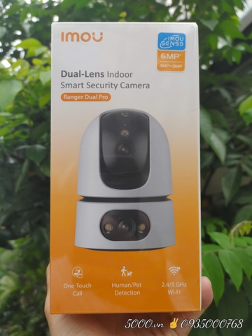 Camera Wi-Fi 6MP IMOU S2XP / S2XeP Dual Mix 3MP + 3MP (2 mắt 2 khung hình)