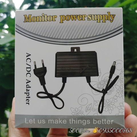 Nguồn Móc Treo 12V - Chui tròn lớn  (Thiết kế lắp ngoài trời | Dây dài 20cm | Hộp 100c | Bảo hành 3 tháng 1 đổi 1 tức thì)