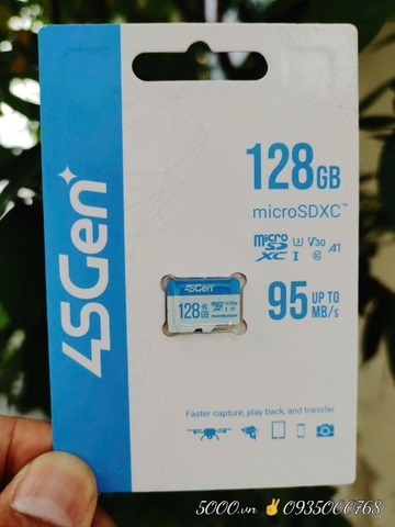 4SGEN 128GB Xanh - Thẻ nhớ Chính Hãng ✌ DSS Miền Bắc | 7 năm | 95MB/s