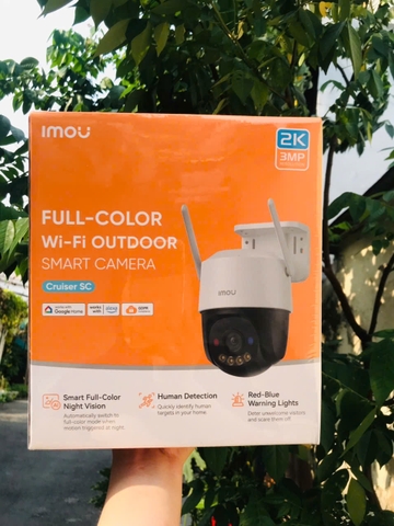 IMOU K7FP 3MP 2K Camera Wi-Fi Cruiser SC | Outdoor | FullColor)
