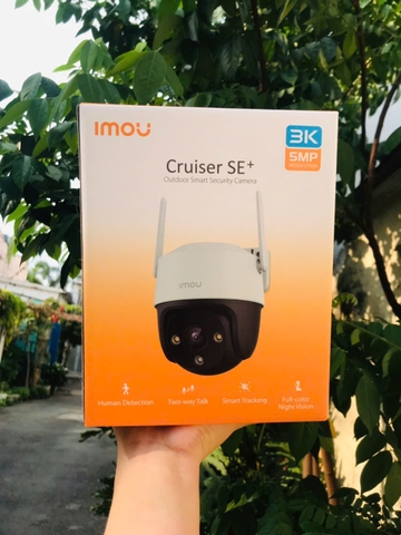 IMOU S51FEP 3K 5MP (Camera Wi-Fi Cruiser SE+ | Có màu | Đàm Thoại | Phong cách PTZ | Thùng 8c)