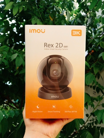 IMOU REX-2D 5M 3K  (Màu đen thực như hình | Hồng ngoại ban đêm xa)