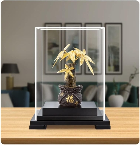 Cây Kim Ngân Mạ Vàng 24K