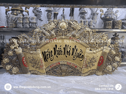 Cuốn Thư Câu Đối Uống Nước Nhớ Nguồn