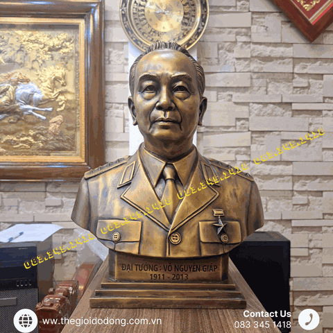 Tượng Đại tướng Võ Nguyên Giáp Bằng Đồng – Biểu Tượng Tôn Vinh Vị Tướng Huyền Thoại
