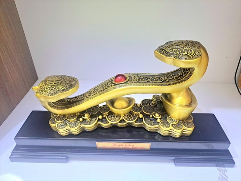 Gậy Như Ý Bằng Đồng - Quà Tặng Phong Thủy Ý Nghĩa