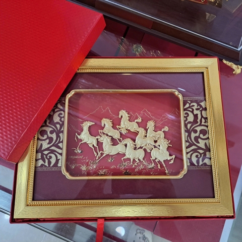 Tranh Mã Đáo Thành Công Mạ Vàng – Quà Tặng Cao Cấp Ý Nghĩa Dành Cho Doanh Nhân