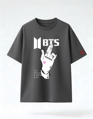 Nhóm nhạc BTS - Áo Oversize Unisex chuẩn phong cách Hàn Quốc