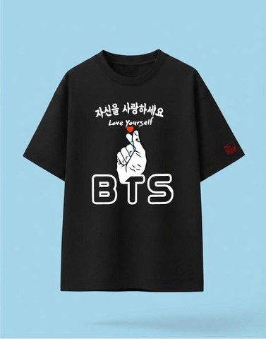 Love yourself BTS - Áo Oversize Unisex chuẩn phong cách Hàn Quốc
