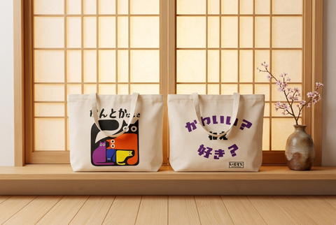 🐈‍⬛🔥ĐANG HÓT🐈‍⬛🔥TÚI TOTE_ NEKO💥CỰC CHILL