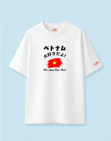 ÁO OVERSIZE _ UNISEX HELLO VIỆT NAM