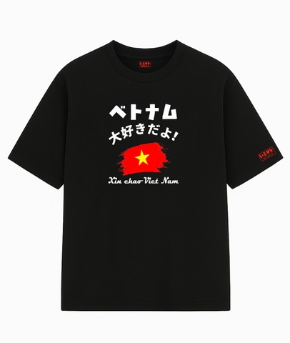 Áo thun nam Basic Xin chào Việt Nam