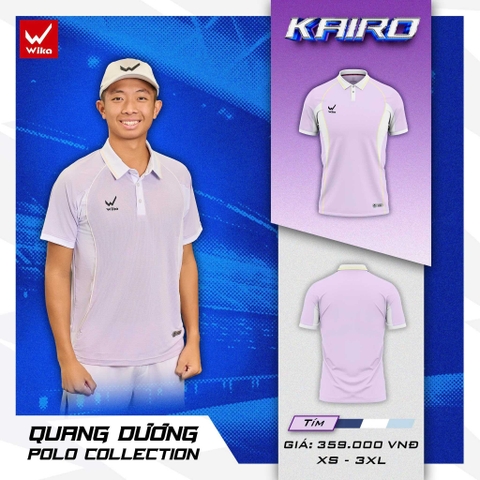 Áo thể thao Polo Wika Kairo Quang Dương