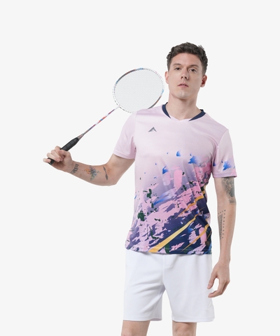 Áo thể thao Kaiwin Forehand nam màu Hồng