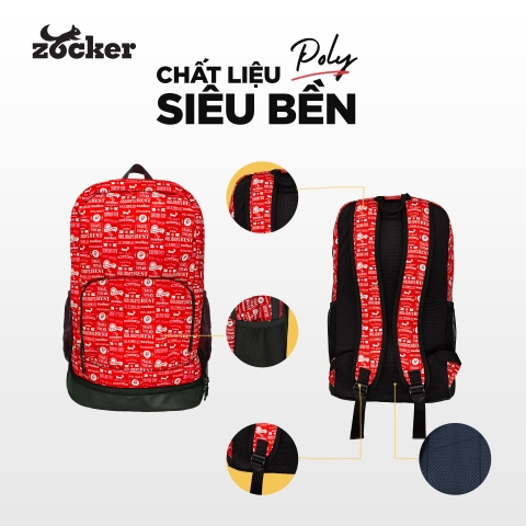 Balo thể thao Zocker Winner Energy mùa hè sôi động