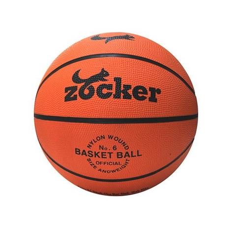 Bóng rổ cao su Zocker số 6
