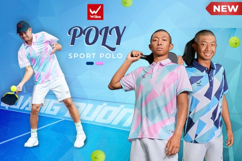 Áo thể thao Polo Wika Poly
