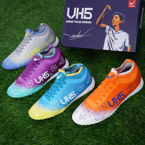 Giày bóng đá Wika VH5 Đoàn Văn Hậu Sneaker Sport Cao Su