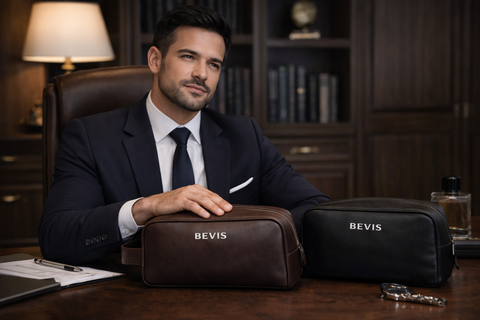 BEVIS REGAL – Túi Cầm Tay Nam Da Bò Cao Cấp | Túi Clutch Doanh Nhân Sang Trọng