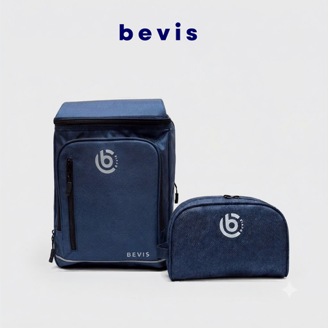 BEVIS TRAVEL - Combo Balo Du Lịch Chống Nước + Túi Đựng Đồ Cá Nhân | Set Đồ Du Lịch Nam Nữ Tiện Dụng