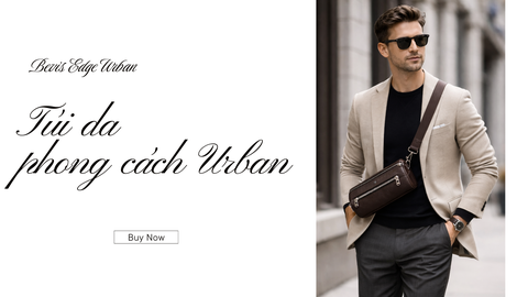 BEVIS EDGE URBAN – Túi Đeo Nam Da Cao Cấp Phong Cách Urban | Túi Nam Thời Trang
