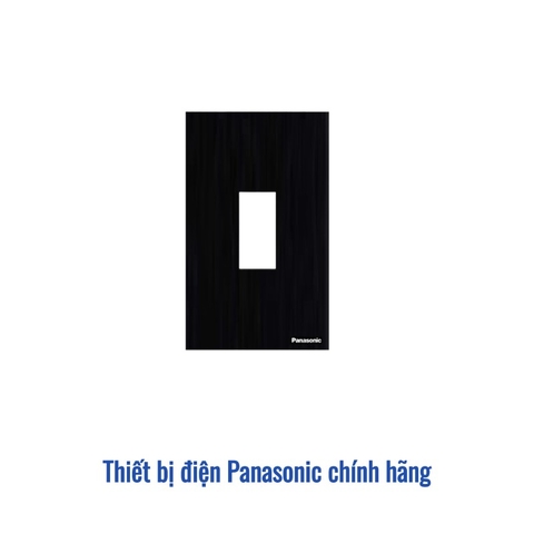 Mặt cho Cầu dao phụ HB Panasonic WEV7061MB - Đen Ánh Kim Cao Cấp