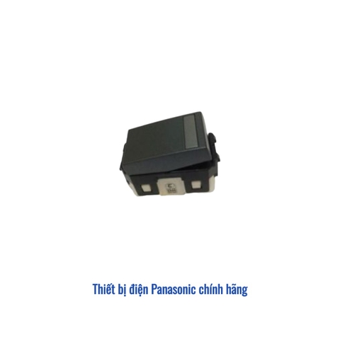 Hạt công tắc C đảo chiều Panasonic Refina WEG55327MB - Đen Ánh Kim