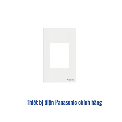Mặt cho ổ cắm đơn 3 chấu Panasonic WEV680290MH - Màu Xám Ánh Kim