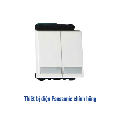 Hạt công tắc đảo chiều đôi Panasonic WEC5542-7SW - 10A Bắt vít