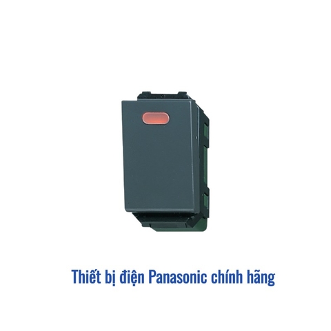 Công tắc 1 chiều có đèn báo Panasonic màu xám WEG51517H | 16A - Loại bắt vít