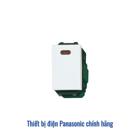 Công tắc B 1 chiều Panasonic WEG5151-51SWK | Có đèn báo vị trí (Cắm nhanh)