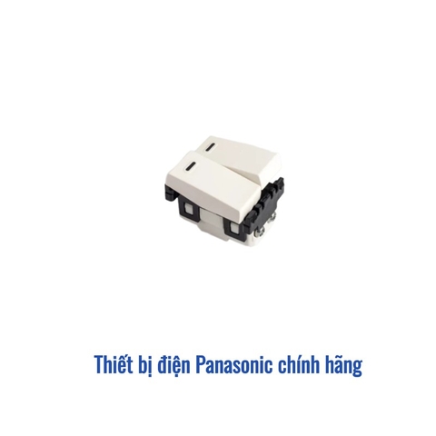 Công tắc đôi 1 chiều Panasonic WEV502127SW - Cỡ trung (Bắt vít)