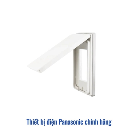 Mặt 3 thiết bị có nắp che mưa Panasonic WEG7903SWK-VN - Màu Trắng