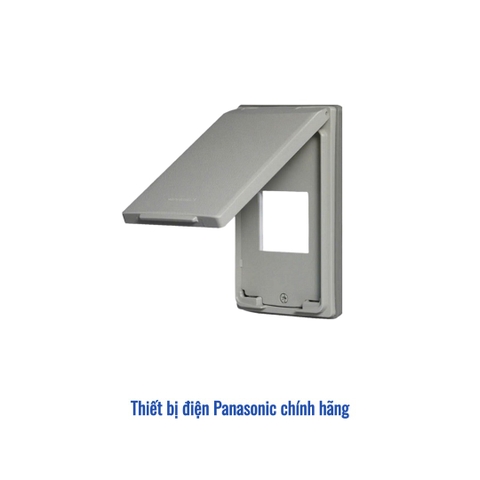 Mặt có nắp che chống thấm Panasonic WEG79029HK-VN - Màu Xám