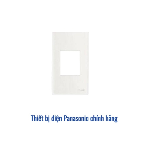 Mặt dùng cho ổ cắm đơn 3 chấu Panasonic WEV680290SW - Dòng Wide
