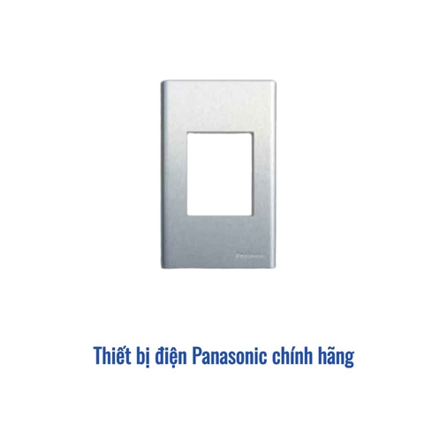 Mặt kim loại cho ổ cắm đơn 3 chấu Panasonic WEG65029-1 - Nhôm cao cấp