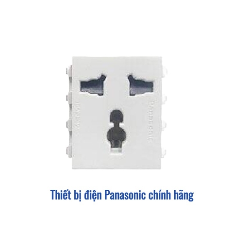 Ổ cắm đa năng Panasonic WEV117107SW | 250VAC - 16A (Sản xuất Việt Nam)