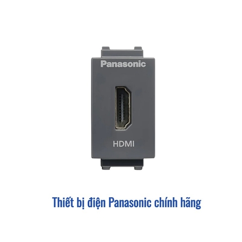 Ổ cắm HDMI Panasonic WEG2021H - Màu Xám Ánh Kim (Dòng Wide)