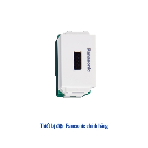 Ổ cắm USB 1 cổng Panasonic WEF108107-VN - Dòng Wide (Trắng)