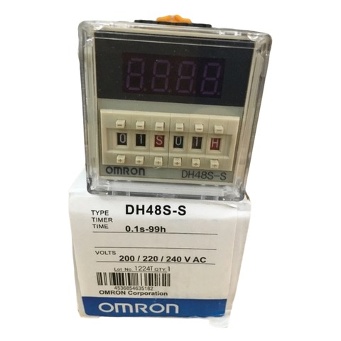 Rơle thời gian luân phiên Omron DH48S-S 220v