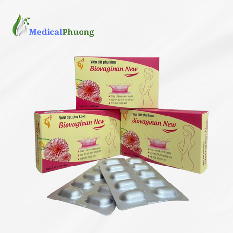 VIÊM ĐẶT PHỤ KHOA (Biovaginan New)